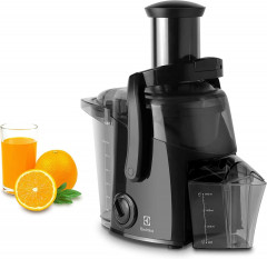 Electrolux Electrolux Stabmixer ECJ1-4GB Entsafter fur Obst und Gemuse Saftpresse Juicer Zentrifugal, 700 W, spulmaschinenfeste Teile 1,0 l Auffangbehalter Schwarz Anthrazit Ручной блендер Electrolux ECJ1-4GB Соковыжималка для фруктов и овощей Центробежн