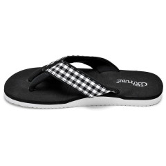 Pedi Couture Black/White Gingham  Черный/белый в мелкую клетку