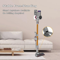 Jajibot Jajibot Akku-Hand-und Stielstaubsauger, 250,00 W, Beutellos, 26000Pa Staubsauger Kabelloser LED-Anzeige, 6-in-1 Leicht Akkusauger Беспроводной ручной и стержневой пылесос Jajibot, 250,00 Вт, без мешка, пылесос 26000 Па, беспроводной светодиодный