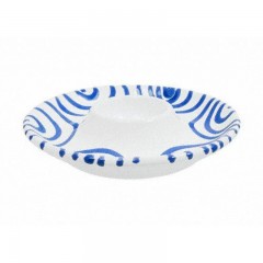 Gmundner Keramik Gmundner Keramik Blaugeflammt Eierbecher glatt d: 12 cm Керамическая чашка для яиц Gmundner с синим пламенем, гладкая, d: 12 см