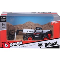 Bburago Spielzeugfahrzeug Bobcat T40.180SLP Teleksoplader (mit Plattform Телескопический погрузчик Bobcat T40.180SLP (с платформой)