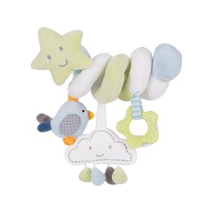 kikka boo Baby Spirale Sleepy Cloud Beissring Greiflinge Baby Spiral Sleepy Cloud Teether Игрушки для прорезывания зубов