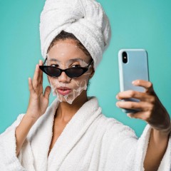 Fleeky Bio Botox Sheet Mask mit 540 Needle Dermaroller  Тканевая маска Bio Botox с 540-игольчатым дермароллером