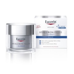 Eucerin Hyaluron-Filler Nachtpflege Гиалуроновый филлер ночной уход