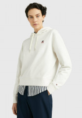 Tommy Hilfiger MONOGRAM Hoodie weathered white МОНОГРАММА Толстовка с капюшоном выветрившийся белый