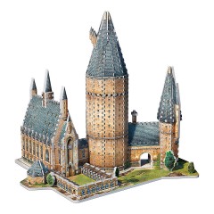 Wrebbit 3D-Puzzle Harry Potter Hogwarts Grosse Halle 850 Teile 3D Пазл Гарри Поттер Хогвартс Большой зал 850 деталей
