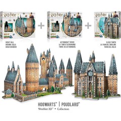 Wrebbit 3D-Puzzle Harry Potter Hogwarts Grosse Halle 850 Teile 3D Пазл Гарри Поттер Хогвартс Большой зал 850 деталей