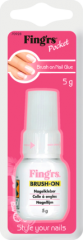 Fing'rs Клей для ногтей с Щёточкой Brush-on, 5 мл