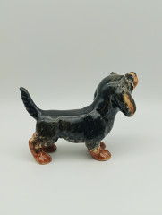 Статуэтка винтажная Goebel &quot;Такса&quot;, фарфор, 12 х 8 см, Германия, 1970-80гг.