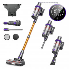 TAB TAB Akku-Hand-und Stielstaubsauger E3, Staubsauger Kabellos mit 33000pa Saugkraft, 400,00 W, Handstaubsauger beutellos, Auto Staubsauger, Bis zu 50 Min Laufzeit, 1.5L Staubbehalter Беспроводной ручной пылесос TAB E3, беспроводной пылесос с мощностью