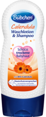 Bübchen Календула Лосьон для умывания и Шампунь, 230 мл