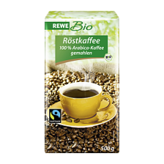 REWE Bio Обжаренный кофе молотый 500г