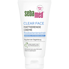 SEBAMED Clear Face mattierende Creme, 50 ml, Себамед Матирующий крем для проблемной кожи, контроль жирности, 50 мл
