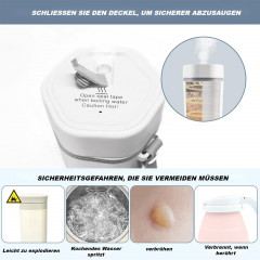 Lannister Lannister Reise-Wasserkocher Tragbarer elektrischer Reise-Wasserkocher elektrische Tasse/Flasche, 300,00 W, 304 Edelstahl Liner 400ml auslaufsicheres Design mit Tragegriff Gruner Lannister Travel Kettle Портативный электрический дорожный чайник