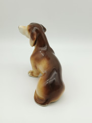 Статуэтка винтажная Goebel &quot;Светло-коричневая такса&quot;, фарфор, 11 х 8 см, Германия, 1970-80гг.