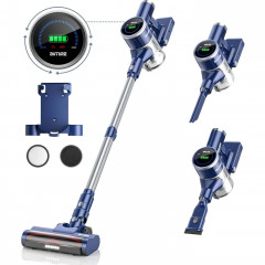 Laresar Laresar Akku-Hand-und Stielstaubsauger, 400,00 W, 33000PA Starke Saugleistung Staubsauger Kabellos, bis zu 55 Minuten Laufzeit, 1,2L Staubbehalter, fur Hartboden, Teppich, Tierhaare Беспроводной ручной и стержневой пылесос Laresar, 400,00 Вт, сил