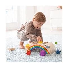 howa Klopfbank Hammerspiel Rainbow Игра с молотком Радуга