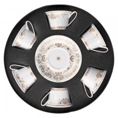 Rosenthal meets Versace Rosenthal Versace Medusa Gala Gold Set 6 Teetassen 0,22 L Rosenthal Versace Medusa Gala Gold Set 6 чайных чашек 0,22 л