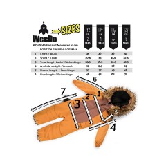 WeeDo LUXDO Luchs Softshelloveralls LUXDO комбинезон из мягкой кожи рыси