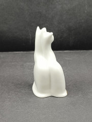 Статуэтка винтажная Aldaya Valencia &quot;Две кошки&quot; с позолотой, фарфор, 10 х 6 см, Испания, 1960-70гг.