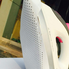 Devenirriche Devenirriche Dampfbugeleisen Sohle Bugeleisenschuh Schutzsohle Bugelsohlenaufsatz Gleitfolie Подошва парового утюга Devenirriche, защитная подошва для обуви, насадка для утюга, скользящая пленка