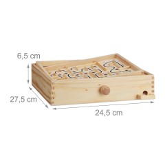 relaxdays Holz Labyrinth Spiel игра деревянный лабиринт