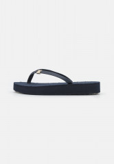 Tommy Hilfiger MONOGRAM FLAT Mules space blue МОНОГРАММА FLAT Мюли космический синий