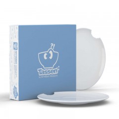 Fiftyeight Products TV Tassen Teller klein mit Biss 2er Set 15 cm TV чашки тарелки маленькие с набором для укусов 2 15 см