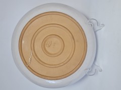 Jgraf Stoob Блюдо керамическое "Цветочная композиция" ручной росписи, 25см, Германия 1965г.