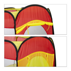 relaxdays Ballebad mit Ballen 100 Stuck Шариковый пул с шариками 100 шт.