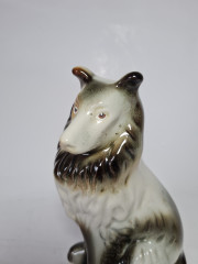 Статуэтка винтажная среднего размера &quot;Колли&quot;, фарфор, 18 x 11 см, Бразилия, 1960-70гг.