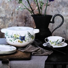Rosenthal Rosenthal Brillance Fleurs des Alpes Schussel mit Deckel 3,00 L Чаша Rosenthal Brillance Fleurs des Alpes с крышкой 3,00 л