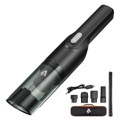 AUDEW AUDEW Akku-Handstaubsauger, 100W Kabellos Handstaubsauger 3900PA mit 1 HEPA-Filter fur Auto, Haus  Беспроводной ручной пылесос AUDEW, беспроводной ручной пылесос мощностью 100 Вт 3900PA с 1 HEPA-фильтром для автомобиля и дома