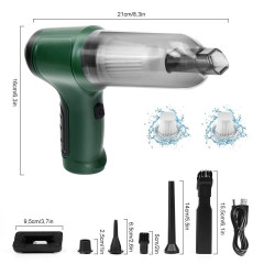 7Magic 7Magic Akku-Handstaubsauger Kabelloser Handstaubsauger, 9000PA Mini Handstaubsauger Akku Stark, 120 W, beutellos, 4000mah 120W Autostaubsauger Wiederaufladbar, mit HEPA Filter Беспроводной ручной пылесос 7Magic, беспроводной ручной пылесос, аккуму