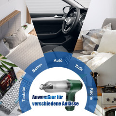 7Magic 7Magic Akku-Handstaubsauger Kabelloser Handstaubsauger, 9000PA Mini Handstaubsauger Akku Stark, 120 W, beutellos, 4000mah 120W Autostaubsauger Wiederaufladbar, mit HEPA Filter Беспроводной ручной пылесос 7Magic, беспроводной ручной пылесос, аккуму