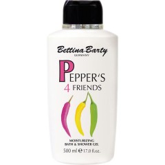 Bettina Barty (Беттина Барти) 4 Friends Moisturizing Bath &amp; Shower Gel Гель для душа Peppers, 500 мл