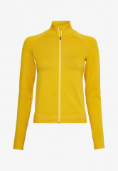 Tommy Hilfiger SPORT  LONG SLEEVE  Cardigan countryside yellow СПОРТИВНАЯ ПЛАТЬЯ С ДЛИННЫМ РУКАВОМ Кардиган сельский желтый