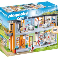 PLAYMOBIL PLAYMOBIL 70190 Grosses Krankenhaus mit Einrichtung PLAYMOBIL 70190 Большая больница с мебелью