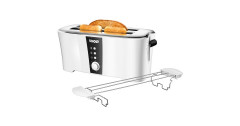 Unold Unold Toaster Design Dual weiss/schwarz, 1.350 Watt, fur 4 Scheiben Toast weiss/schwarz Unold Toaster Design Dual, белый/черный, 1350 Вт, на 4 ломтика тостов