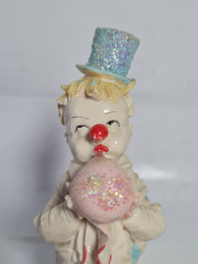 Статуэтка винтажная Gasparr &quot;Клоун с воздушным шариком&quot;, фарфор, 13.5 см, Германия, 1970-80гг.