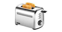 Unold Unold 2er-Toaster Retro edelstahl, 950 Watt, fur 2 Scheiben Toast edelstahl Тостер Unold 2-местный ретро из нержавеющей стали, 950 Вт, на 2 ломтика тостов