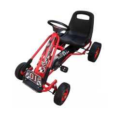 vidaXL Go Kart Rot 96 x 60 x 56 cm Kinderfahrzeug Детский транспорт Go Kart Red 96 x 60 x 56 см