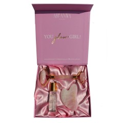 ARI ANWA Skincare The Glow Kit Rose Светящийся комплект розы