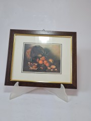 Centro Arte Картина "Корзина с мандаринами", 20см х 24см, Италия, 1960-70гг.