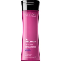 Revlon (Ревлон)  Professional Be Fabulous C.R.E.A.M. Conditioner  Daily Care Normal/Thick Hair, Кондиционер для волос восстанавливающий 250 мл