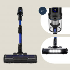 Zeegma Zeegma Akku-Handstaubsauger KLAAR, 400,00 W, beutellos 0.7 L Einfache Entleerung des Staubbehalters, 25 000 PA TURBOBRUSH 60 Minuten 0,7 L Touchpanel FLEX TUBE Беспроводной ручной пылесос Zeegma KLAAR, 400,00 Вт, без мешка, 0,7 л Легкое опорожнени