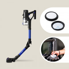 Zeegma Zeegma Akku-Handstaubsauger KLAAR, 400,00 W, beutellos 0.7 L Einfache Entleerung des Staubbehalters, 25 000 PA TURBOBRUSH 60 Minuten 0,7 L Touchpanel FLEX TUBE Беспроводной ручной пылесос Zeegma KLAAR, 400,00 Вт, без мешка, 0,7 л Легкое опорожнени