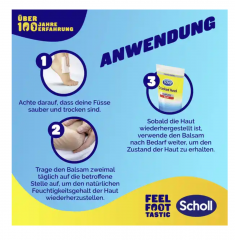 Scholl Schrunden Salbe Active Repair K+ Мазь для потрескавшейся кожи Active Repair K+, 50 мл