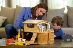 EverEarth Grosse Arche Noah mit 16 Holzfiguren Большой Ноев ковчег с 16 деревянными фигурками