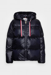 Tommy Hilfiger PADDED PUFFER JACKET Down jacket desert sky УТЕПЛЕННАЯ ПУХОВАЯ КУРТКА Пуховик небо пустыни